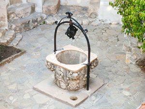 Bran Castle Fountain