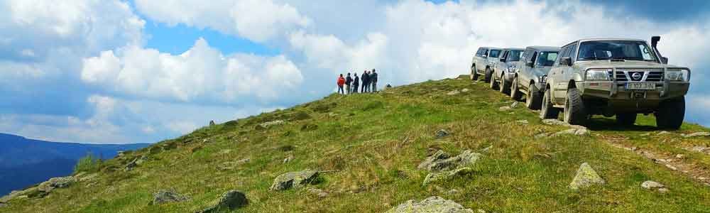 Jeep tour in Cibin mountains