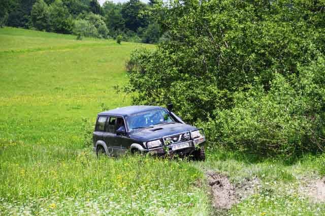 Off-road in Transylvania