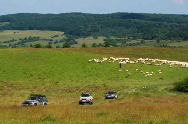 Off-road tour in Romania