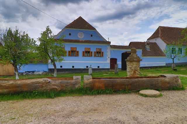 Viscri Village - pre post river cruise in Transylvania